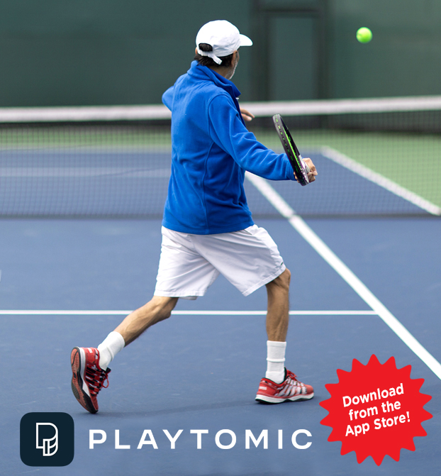 Book tennis court rentals using the Playtomic app